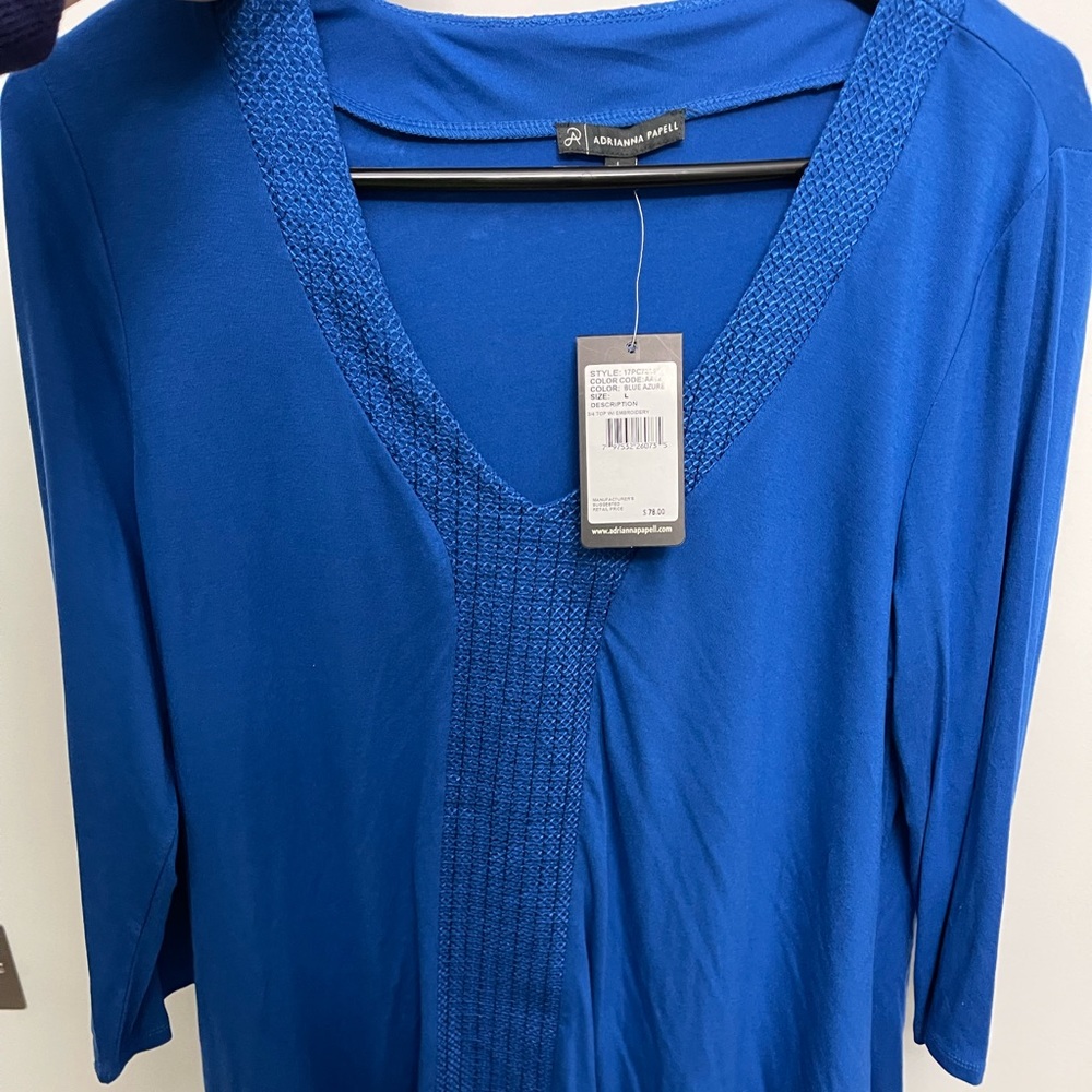 BRAND NEW WITH TAGS. PAID $78 for it. Womens size large. Adrianna Papell Brand